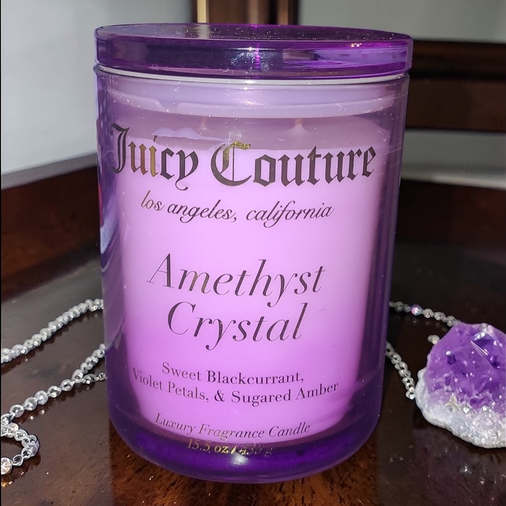 Juicy Couture Purple Amethyst Candle